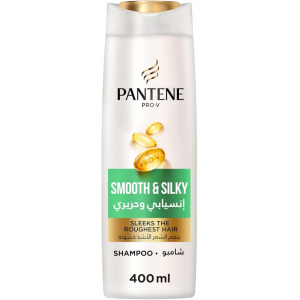 PANTENE PRO-V SMOOTH & SILKY SHAMPOO 400 ML